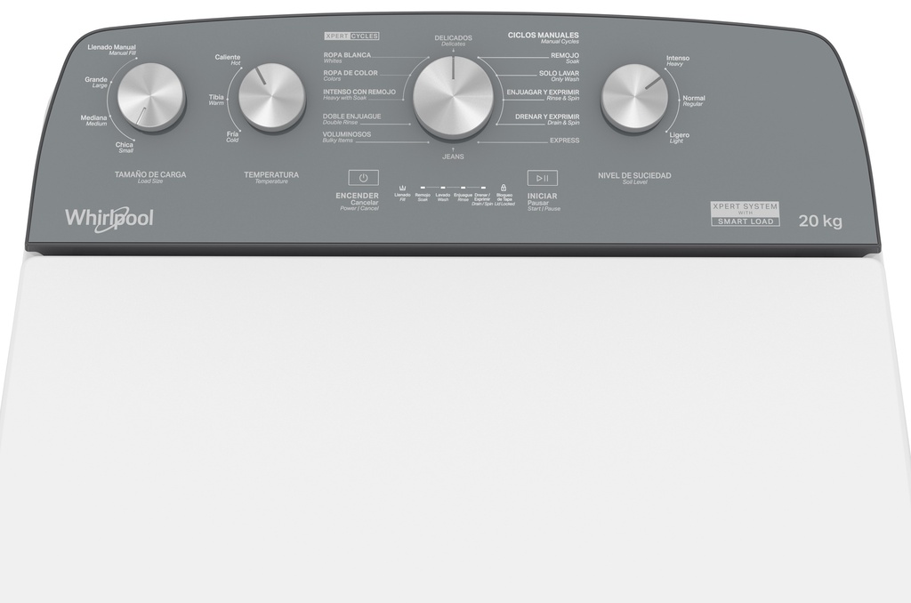 LAVADORA WHIRLPOOL 8MWTW2024MJM