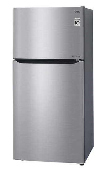 Refrigerador Lg 20 p3 Acero Inoxidable con Puerta Reversible Smart Inverter LT57BPSX