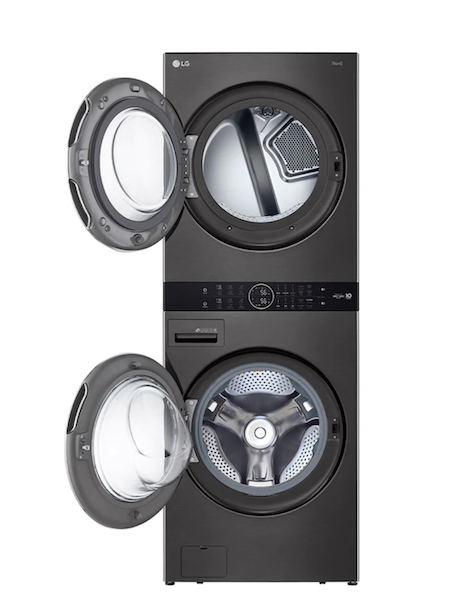 Centro de lavado Lg 22 Kg inteligencia artificial y conectividad LG ThinQ WK22BS6