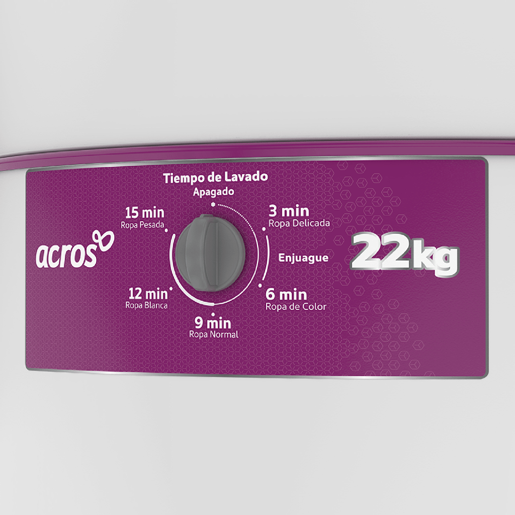 LAVADORA ACROS ALF-2253EB 22KG BCA