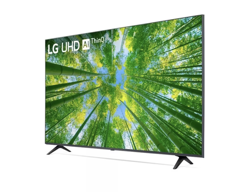 Pantalla Lg  55" LED 4K UHD Smart webOS 22 con ThinQ AI TV 55UQ8000AUB