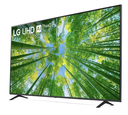 Pantalla Lg 86" LED 4K UHD Smart webOS 22 con ThinQ AI TV 86UQ8000AUB