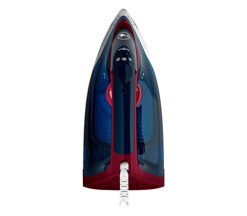 Plancha Tfal Cerilium Azul / Rojo FV2833X0