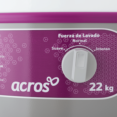 Lavadora Acros 22kg Tina Redonda de Acero Porcelanizado ALF2253EG