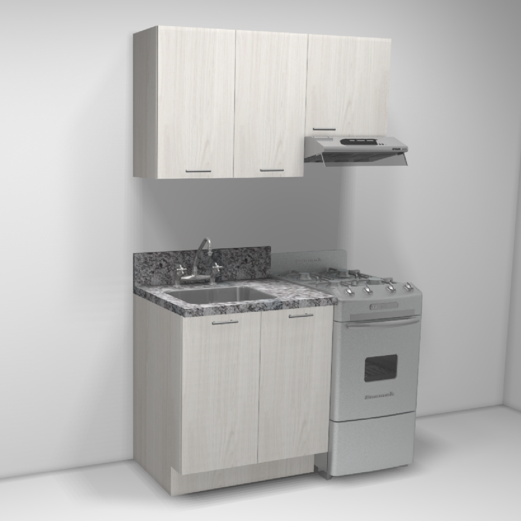 [COTA008] Cocina TKS MDP y Melamina Texturizada COTA008