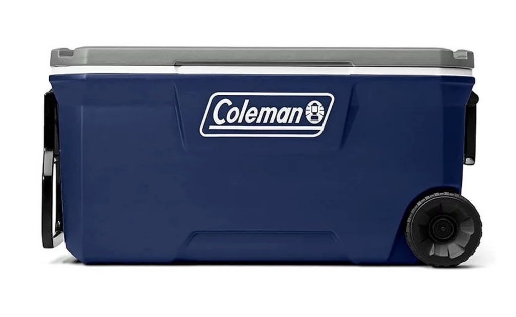 [2179154] Hielera Coleman 160 Latas Con Llantas 100 Qt 2179154